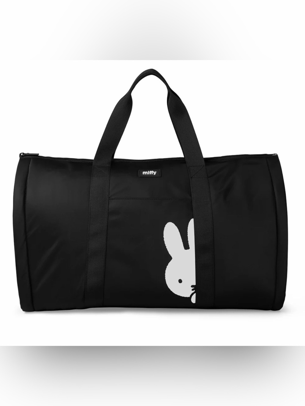 miffy Black Duffel Bag